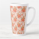 Search for pink and orange floral mugs Pattern