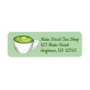 Search for tea cup return address labels Green