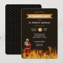 Search for fireman retirement invitations Firefighter retirement party
