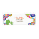 Search for mexican return address labels Fiesta