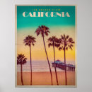 Search for retro california posters Vintage travel