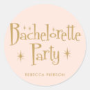 Search for pink bachelorette stickers Typography