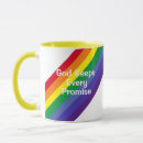 Search for bright yellow mugs Christian