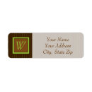 Search for chocolate return address labels Classic