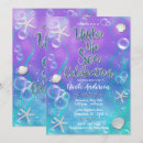 Search for twin mermaids invitations Ocean