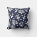 Search for blue seashell cushions Nautical
