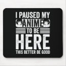Search for anime boy mousepads Fun