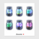 Search for northern lights stickers Purple