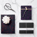 Search for binary code wrapping paper Black