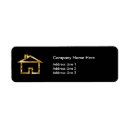 Search for broker return address labels Real estate