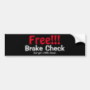 Search for driver warning bumper stickers Funny