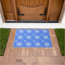 Search for snowflake doormats Ice