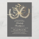 Search for horseshoe bridal shower invitations Country