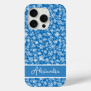 Search for blue snowflake iphone cases White
