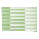Search for green stripes pattern pillowcases Modern