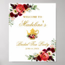 Search for red and burgundy posters Bridal shower