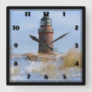 Search for lighthouse clocks Harbour