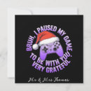 Search for games christmas invitations Gamer