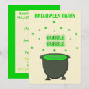Search for green halloween invitations Magic