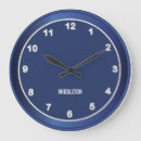 Search for dark navy blue clocks Simple