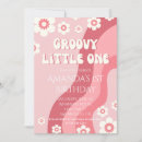 Search for one groovy baby birthday invitations Hippie