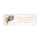 Search for flower bouquet return address labels Whimsical