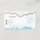 Search for bubbles business cards Housekeeper