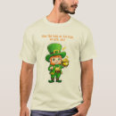 Search for leprechaun tshirts Clover