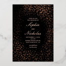 Search for rose gold confetti wedding invitations Stylish