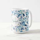 Search for blue and cream mugs Garden