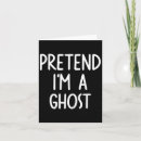 Search for easy costume cards Spooky