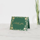 Search for shamrock note cards Green
