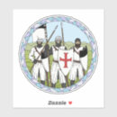 Search for knights of the crusades stickers Mediaeval