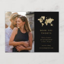 Search for travel postcards save the dates World map