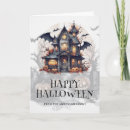 Search for house halloween cards Scary