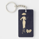 Search for french style key rings For her