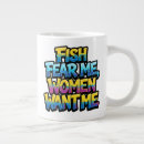 Search for large fish mugs Funny fishing