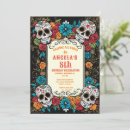 Search for mexican skeleton invitations Floral skull