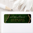 Search for gold calligraphy return address labels Girly