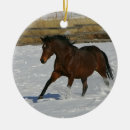 Search for thoroughbred horse christmas tree decorations Running