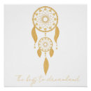 Search for dream catcher posters Gold