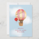 Search for red hot air balloon invitations Cute
