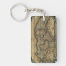 Search for map of the world key rings Geography