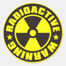 Search for radioactivity stickers Logo