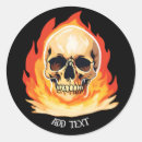 Search for skeleton skull stickers Vintage