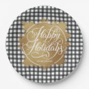 Search for black and white checkered paper plates Tableware