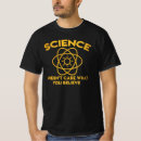 Search for believe in science tshirts Scientific method
