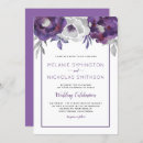 Search for purple and grey wedding invitations Trendy