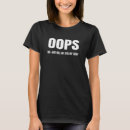 Search for oops tshirts Roll