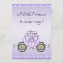 Search for purple princess baby shower invitations Cute